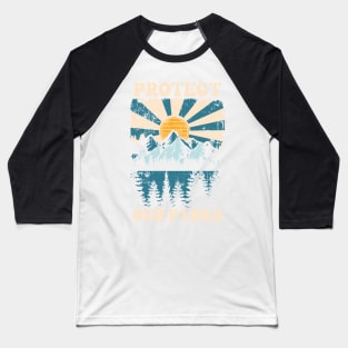 PROTECT OUR PARKS VINTAGE DESIGN Baseball T-Shirt